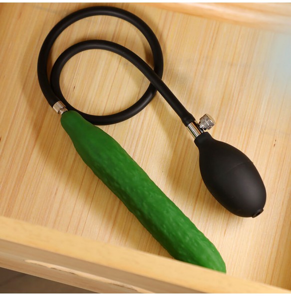 MizzZee - Fruit Series Inflatable Anal Plugs SM Toy (Cucumber)